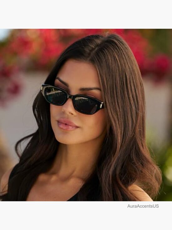 Vintage Oval Sunglasses Polarized UV Protection Lightweight main image 5